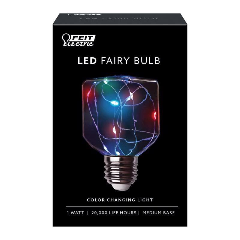 Feit Electric FY/SQ/RGB/LEDRP Led Square E26 Multi 1W