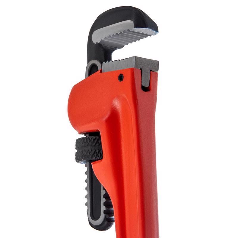 Superior Tool 2808 1 in. Heavy Duty Pipe Wrench Red 1 pc