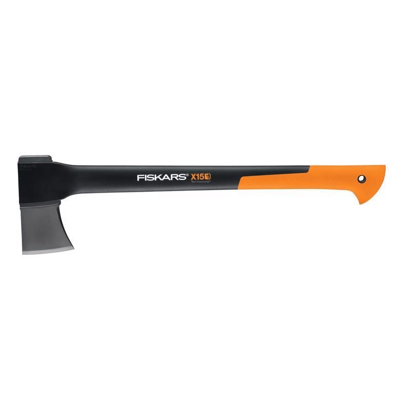 Fiskars 1050259 Single Bit Chopping Axe Fiberglass Handle