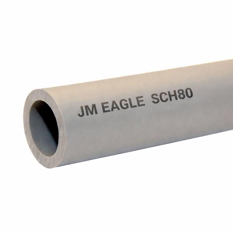 JM Eagle 4119 SDR21 PVC Dual Rated Pipe 3/4 in. D X 20 ft. L Bell 200 psi