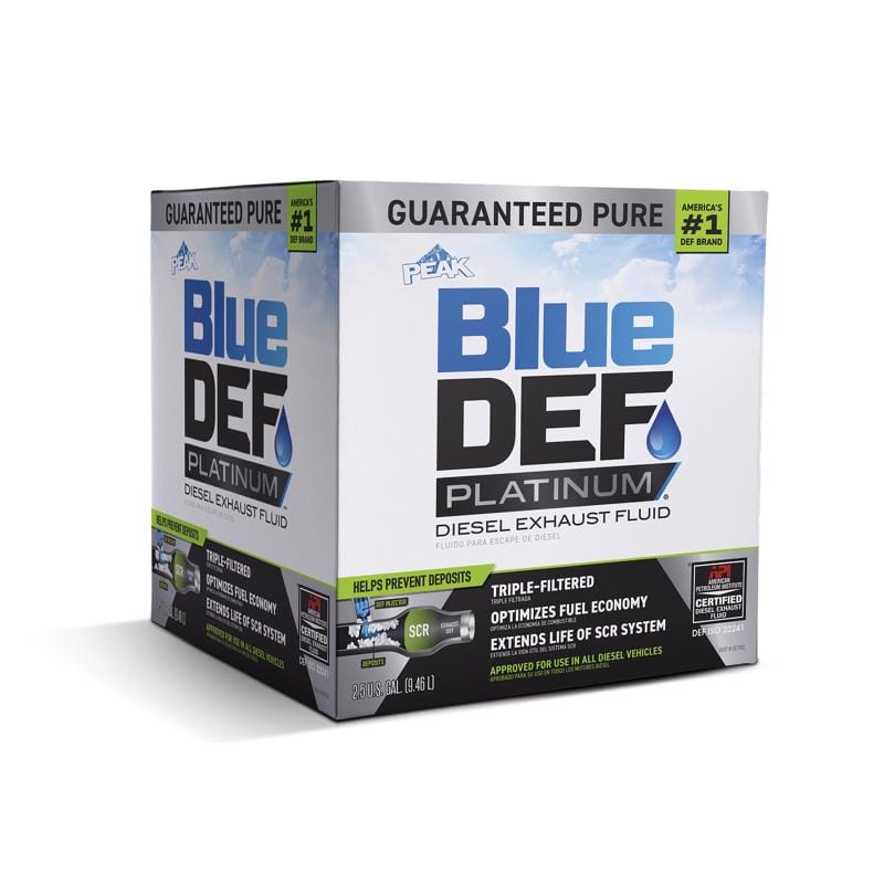 Peak DEG002 BlueDEF PLATINUM Diesel Deisel Exhaust Fluid 2.5 gal