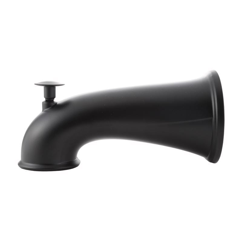 Danco 9D00011080 Tub Spout For Universal 6.0 in. L X 3.07 in. W X 3.07 in. H Black Metal 1 pc