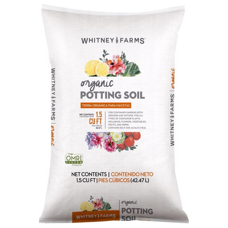 Whitney Farms 10101-71603 Organic All Purpose Potting Soil 1.5 cu ft