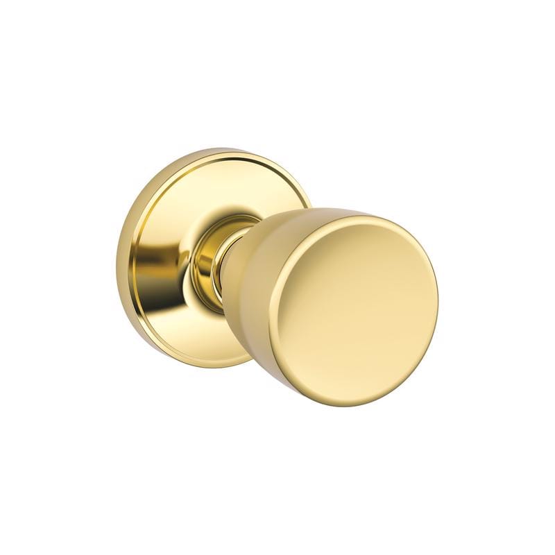 Schlage J10VBYR605 Byron Bright Brass Passage Knob