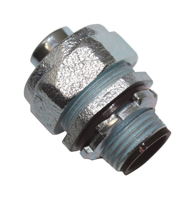 Sigma Engineered Solutions 45761 ProConnex 3/4 in. D Zinc-Plated Iron Straight Connector For Liquid Tight