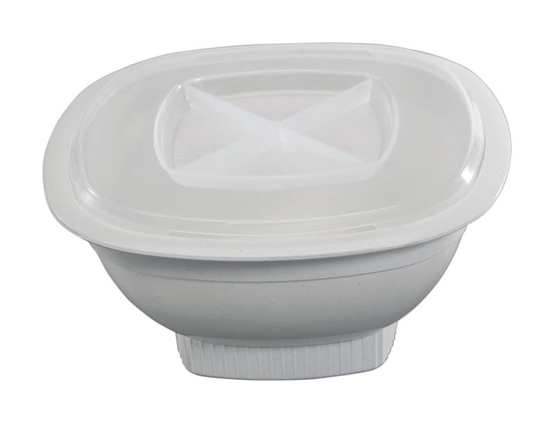 Nordic Ware 60120 White Plastic Microwave Popcorn Popper 12 cups