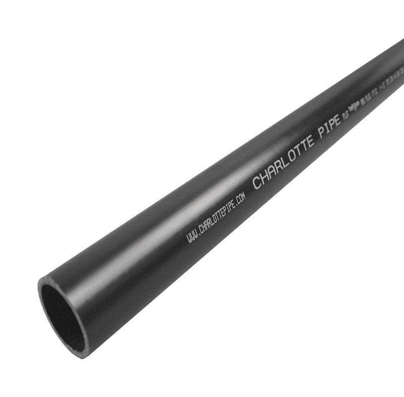Charlotte Pipe APA 17300 1000H 3 in. D X 5 ft. L ABS DWV Pipe