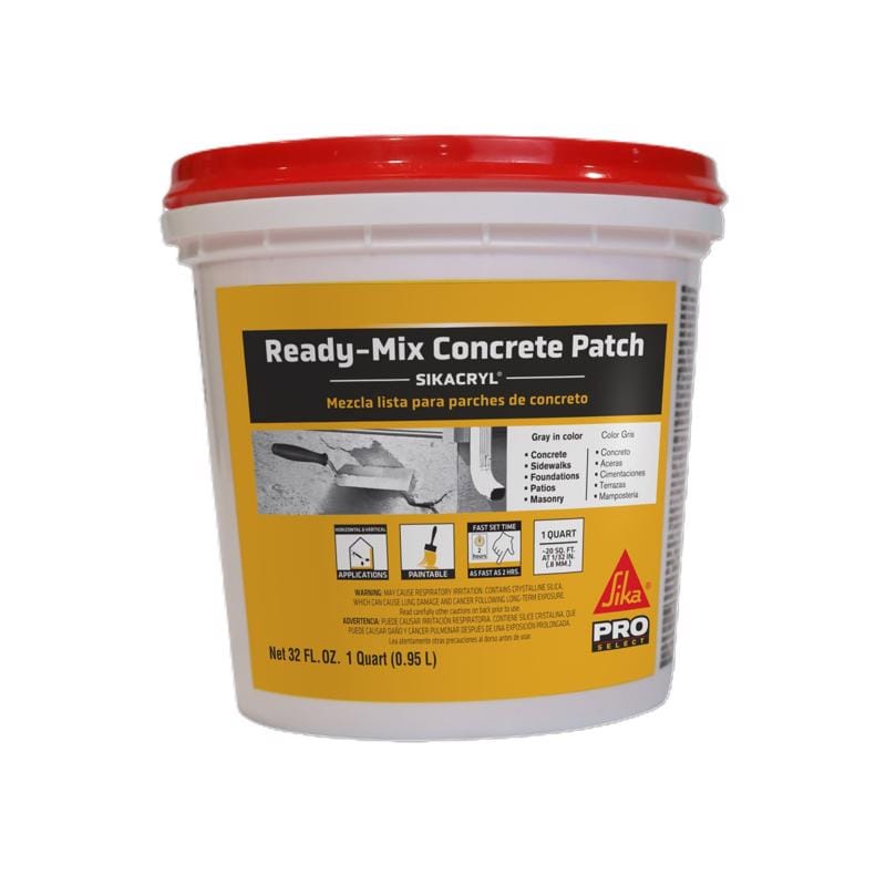 Sika 472189 Pro Select Concrete Patch 1 qt Gray
