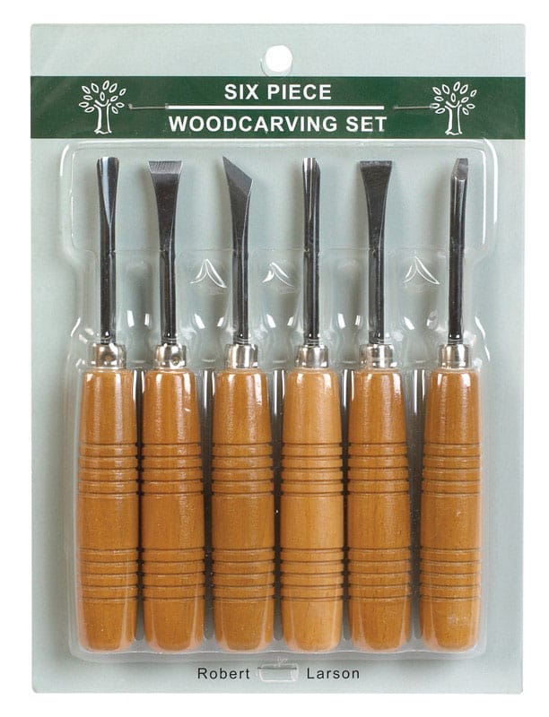 Robert Larson 765-5000 Woodcarving Set 6 pc