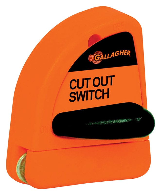 Gallagher G60731 Electric Fence Cut Off Switch Orange
