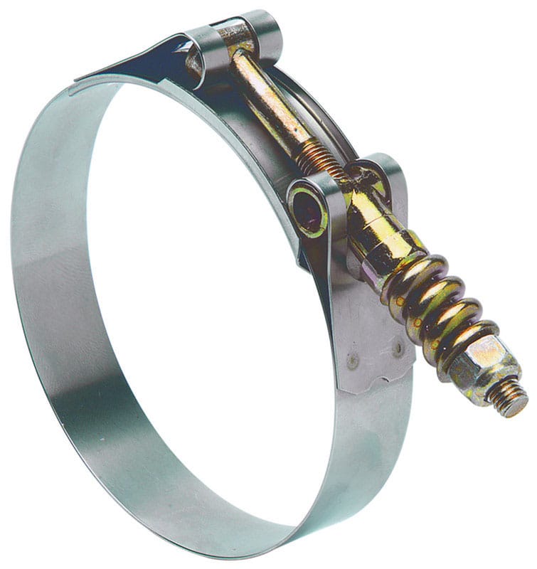 Ideal Tridon 300300406553 4-1/16 in. 4-3/8 in. SAE 406 Hose Clamp Stainless Steel Band T-Bolt