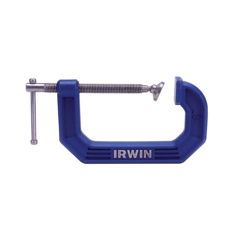 Irwin 2025101 Quick-Grip 1-1/2 in. X 1-1/2 in. D Adjustable C-Clamp 900 lb 1 pc