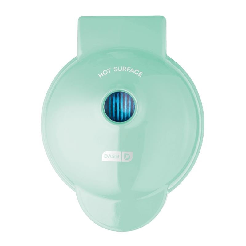 Dash DMW00111 1 waffle Aqua Aluminum Waffle Maker