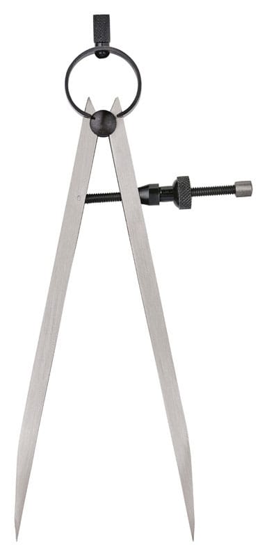 Empire 2792 7-1/8 in. L X 2-19/32 in. W Divider Caliper 6 in. Silver 1 pc