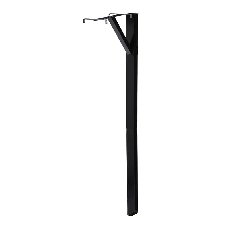 Architectural Mailboxes SDPK00AM 59.9 in. Powder Coated Black Galvanized Steel Mailbox Post