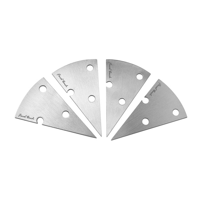 Final Touch FTA7080 Silver Plastic/Stainless Steel Cheese Marker Set