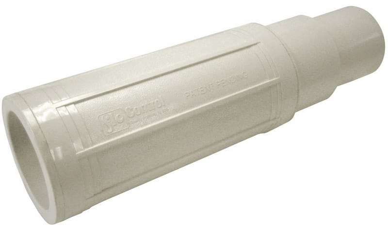 NDS 118-12 Pro-Span Schedule 40 1-1/4 in. Hub each X 1-1/4 in. D Spigot PVC Repair Coupling 1 pk