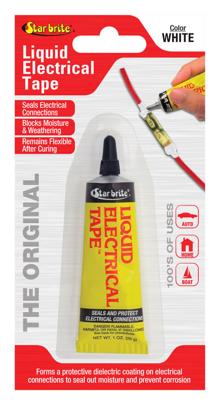 Star Brite 84157 4 in. W X 7 in. L White Vinyl Liquid Electrical Tape