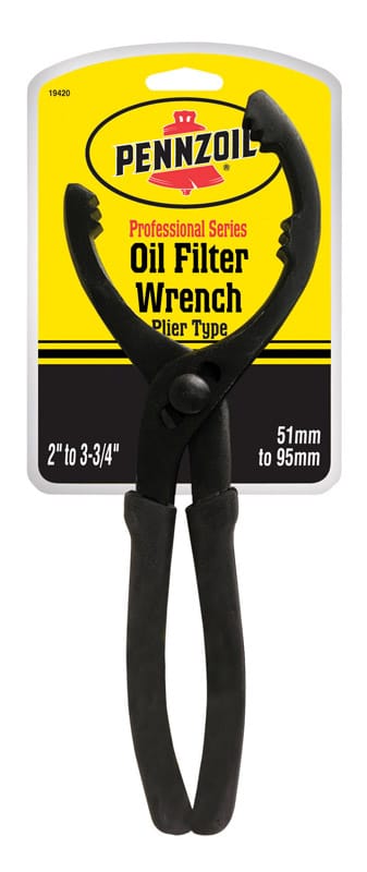 Pennzoil 19420 Adjustable Jaw Oil Filter Wrench 3-3/4 in.
