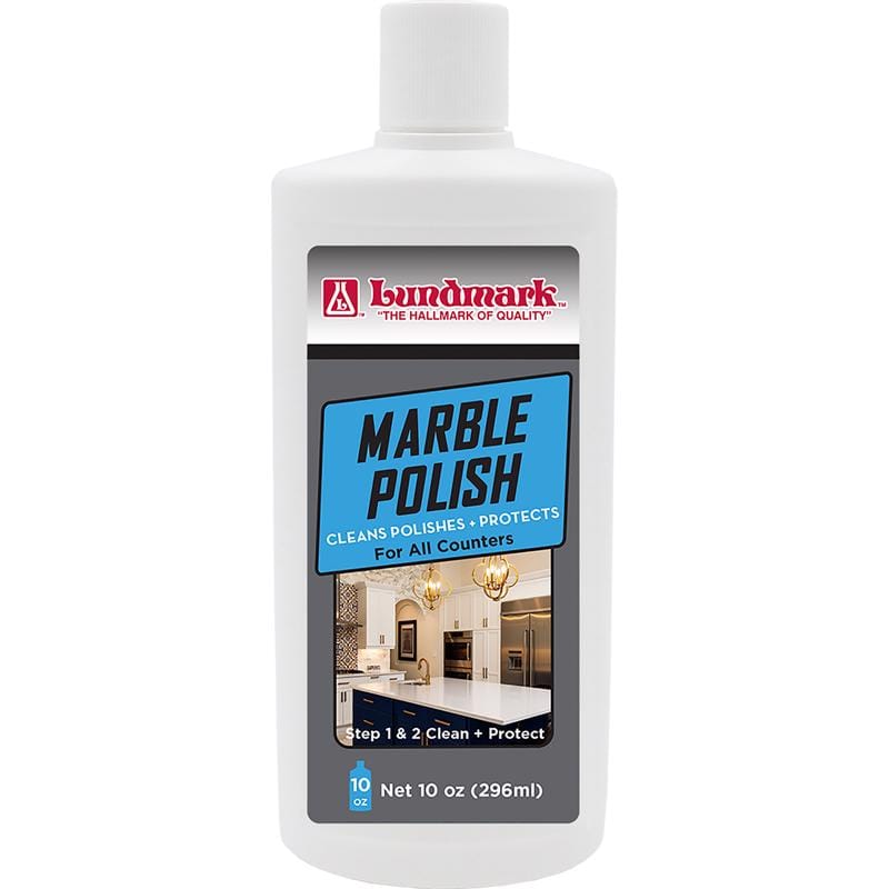Lundmark 3215F10 Clean Scent Marble Polish 10 oz Liquid