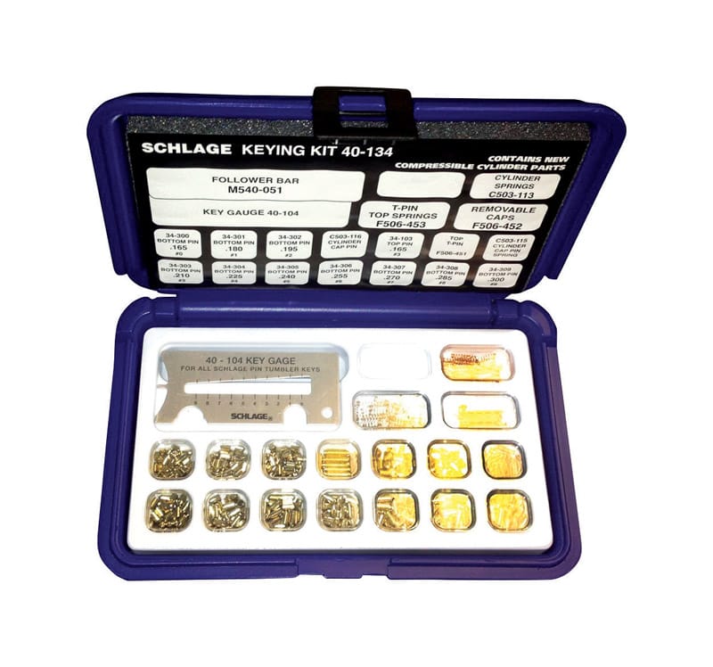 Schlage 40-134 Plastic Re-Keying Kit 1 each