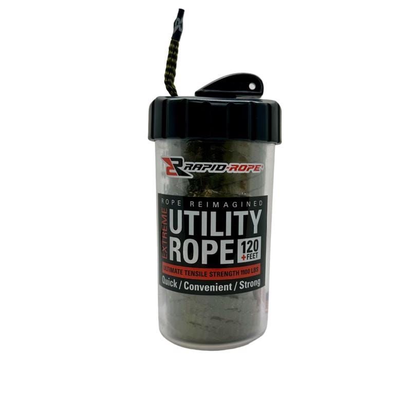 Rapid Rope RRCODG6027 3/8 in. D X 120 linear ft L Olive Drab Braided Polyester Rope