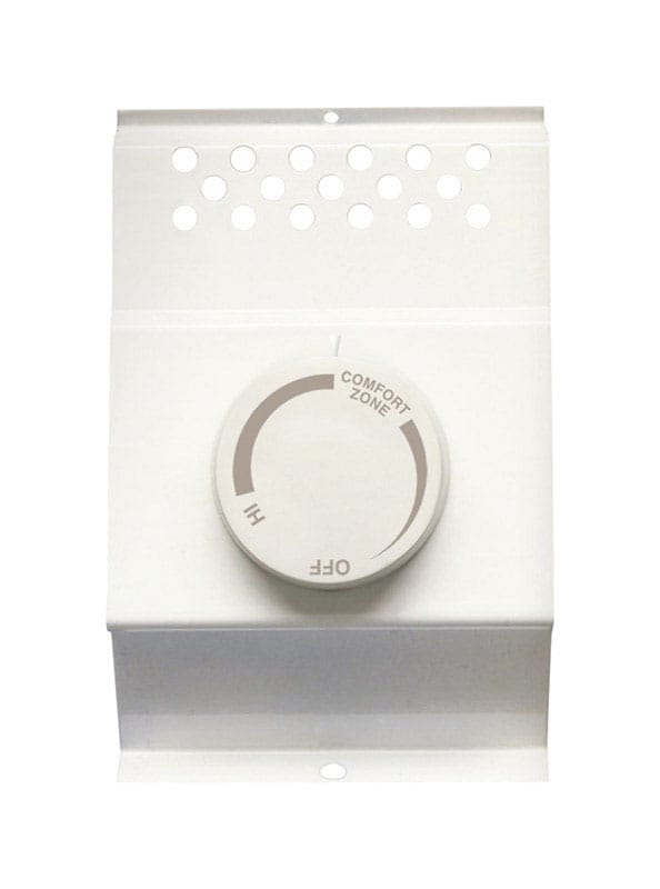 Cadet 08734 Heating and Cooling Dial Double Pole Line Voltage Baseboard Thermostat