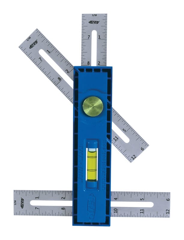 Kreg KMA2900 Multi-Mark 1.25 in. L X 5 in. W Rule and Gauge 6 in. Blue 1 pc