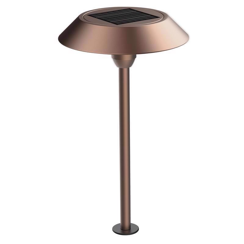 Feit PATH/SYNC/SOLBZ OneSync Bronze Solar Powered 0.4 W LED Pathway Light 1 pk