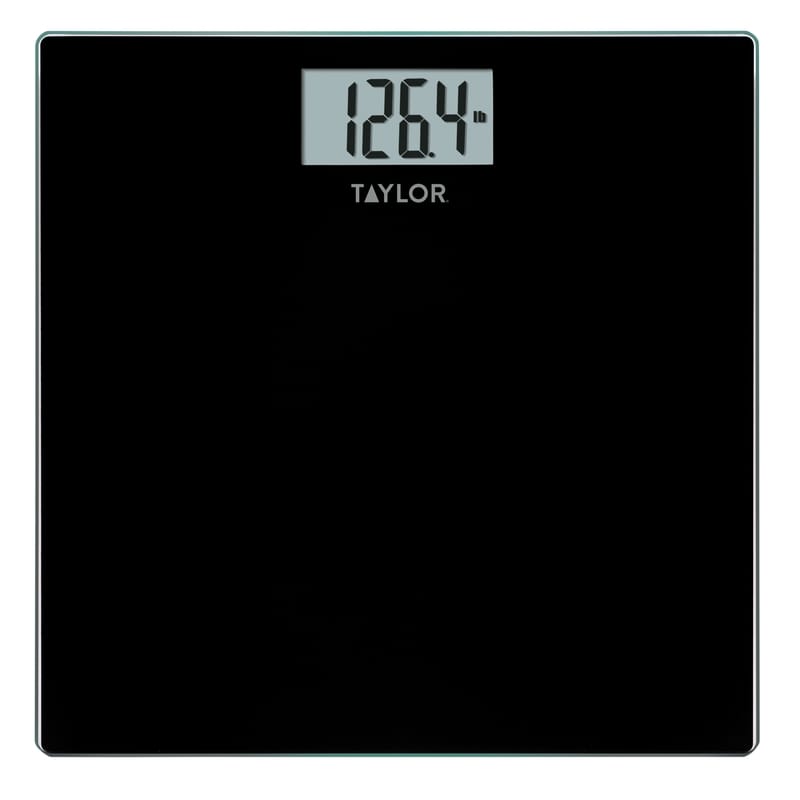 Taylor 755841933B 400 lb Digital Bathroom Scale Black