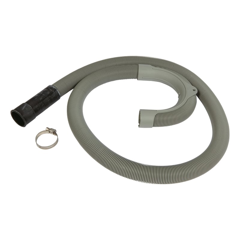 Ultra Dynamic Products WD5607005 1 in. W X 1 in. D X 5 ft. L Plastic Corrugated Washing Machine Hose W/Hook