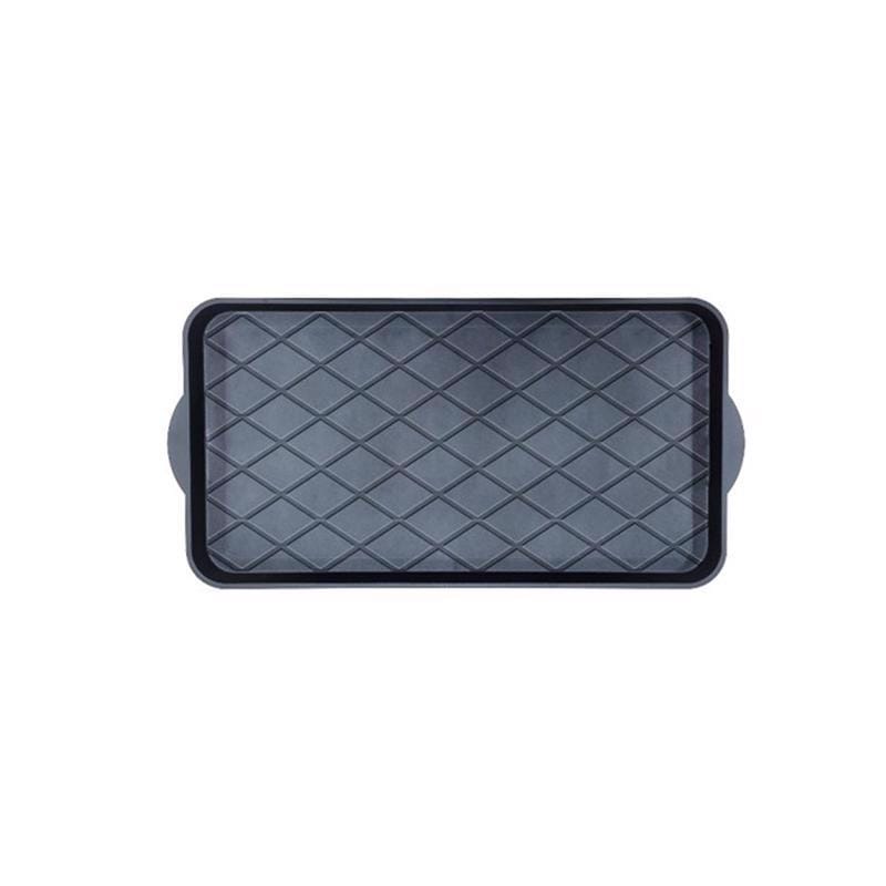 Sports Licensing Solutions 38986 14 in. W X 25 in. L Black Diamond Polyethylene Boot Tray