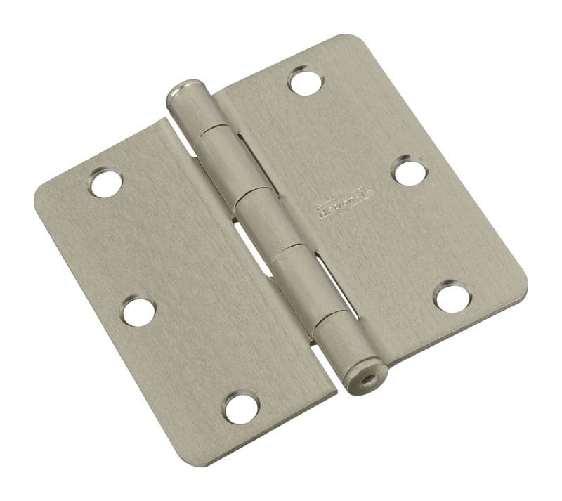 National Hardware N830-247 3 in. L Satin Nickel Door Hinge 1 pk