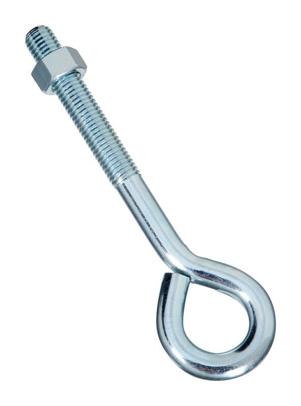 National Hardware N347-674 5/8 in. X 8 in. L Zinc-Plated Steel Eyebolt Nut Included