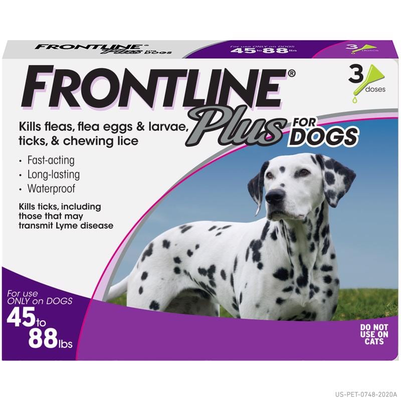 Frontline FL88 Plus Liquid Dog Flea and Tick Drops 9.8% Fipronil, 8.8% (S)-methoprene 0.09 oz