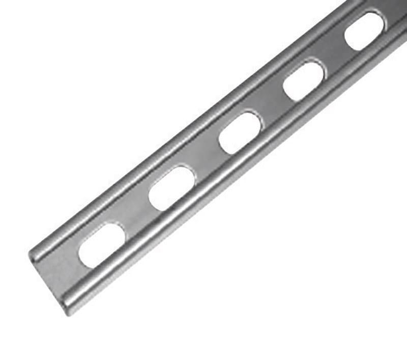 Unistrut RP4100T10PG50 13/16W in. D X 10 ft. L Zinc Strut Channel For IMC