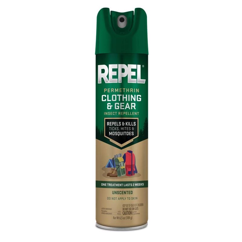 Repel HG-94127 Clothing & Gear Insect Repellent Liquid For Mosquitoes/Ticks 6.5 oz