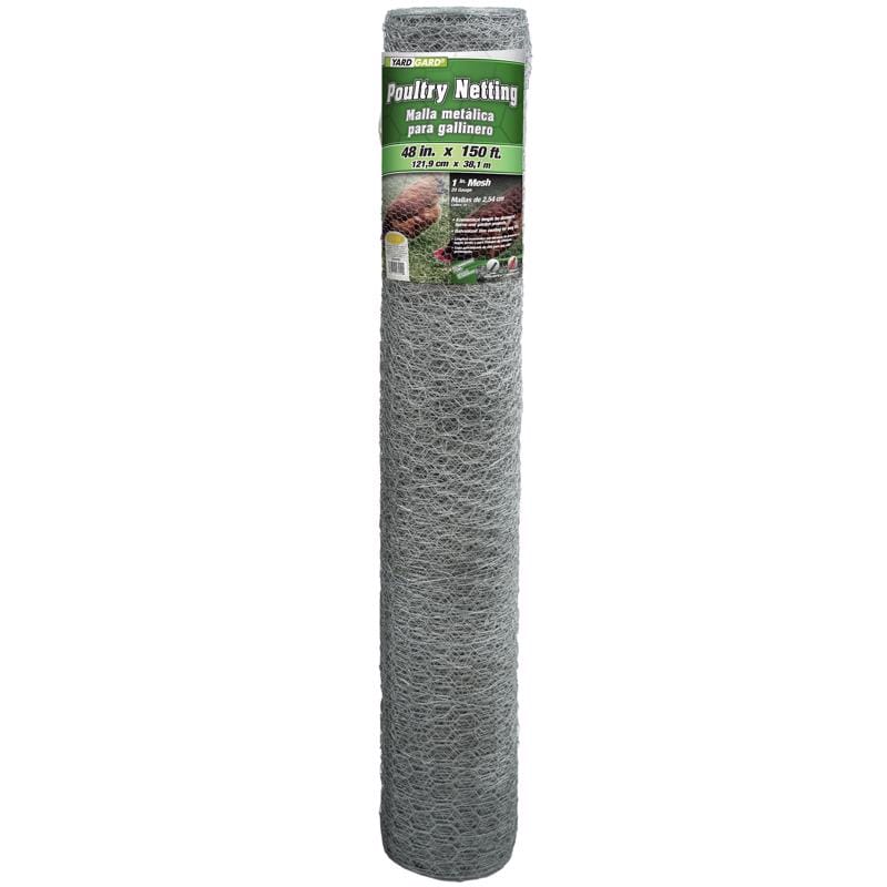 Yardgard 308432B 48 in. H X 150 ft. L Galvanized Steel Fencing 1 in. X 1 in. in.