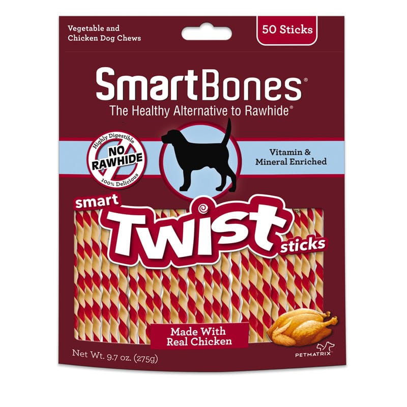 Smartbones SBTT-02942 Chicken Chews For Dogs 9.7 oz 50 pk