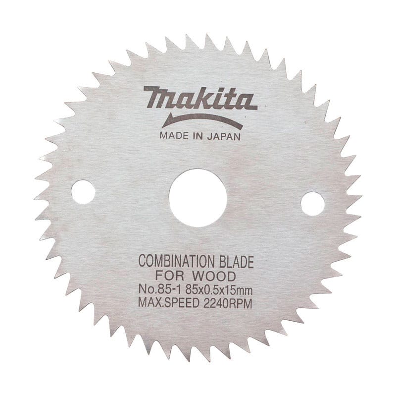 Makita 721003-8 3-3/8 in. D X 15 mm mm N/A Steel Circular Saw Blade 50 teeth 1 pk