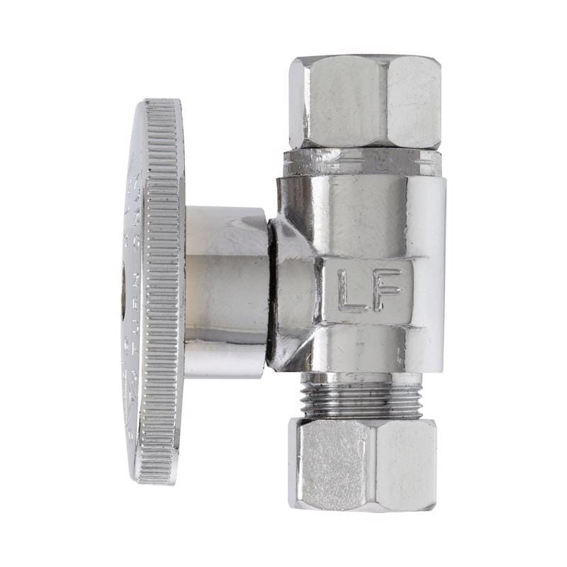 Plumb Pak PP2072LF 3/8 in. FPT Swivel X 3/8 in. Compression Brass Repair Valve