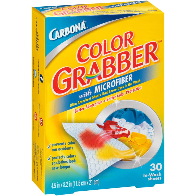 Carbona 474 No Scent Color and Dirt Grabber Sheets 30 pk