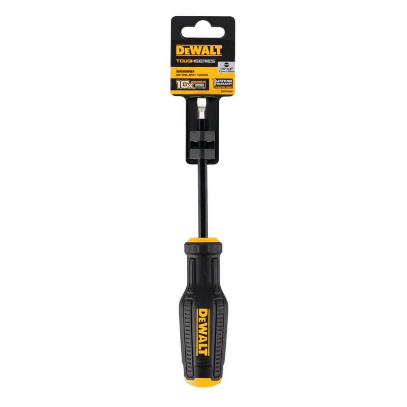 Dewalt DWHT65005 Toughseries 1/4 in. X 4 in. L Slotted Screwdriver 1 pk