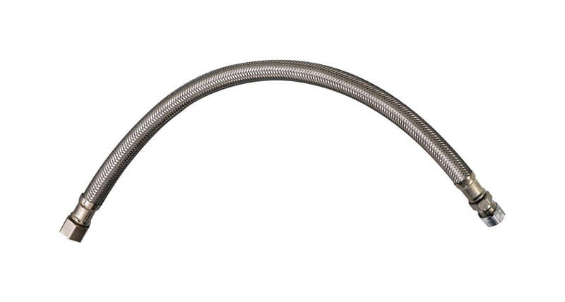 Plumb Pak PP23850LF 3/8 in. Compression X 3/8 in. D Delta Style 12 in. Stainless Steel Faucet Supply Line