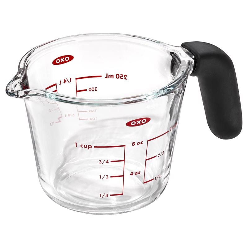 Oxo 11381800 Good Grips 1 cups Glass Clear Measuring Cup