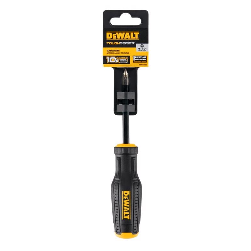 Dewalt DWHT65000 Toughseries 1 Size X 3 in. L Phillips Screwdriver 1 pk
