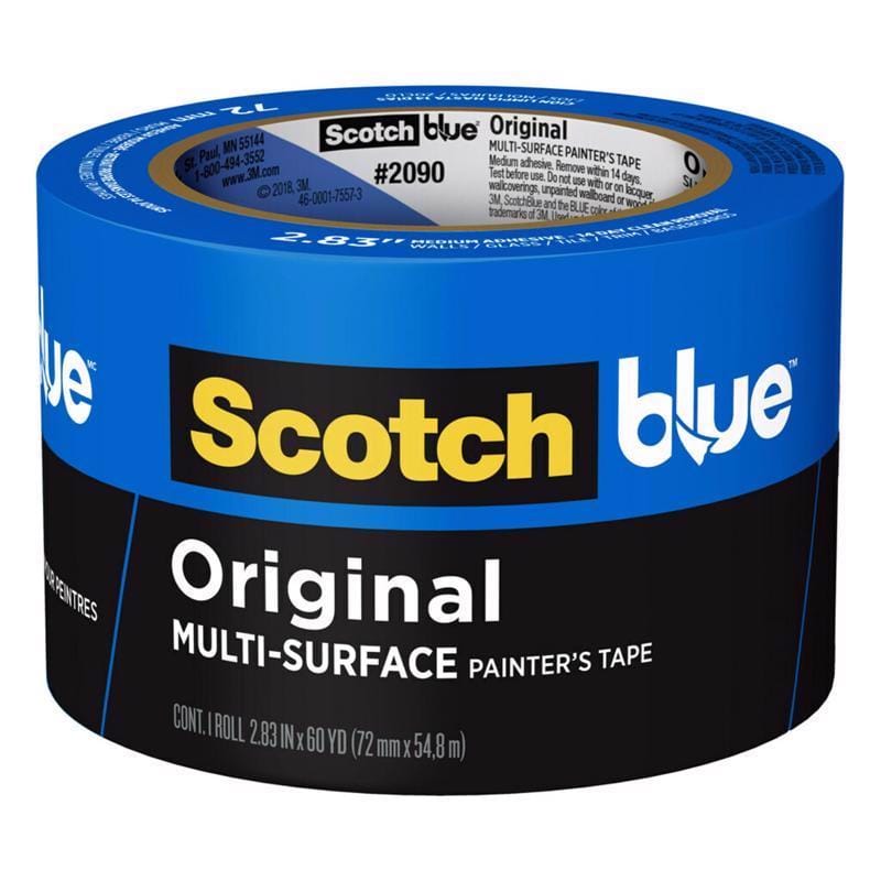 Scotchblue 2090-72NC 2.83 in. W X 60 yd L Blue Medium Strength Original Painter's Tape 1 pk