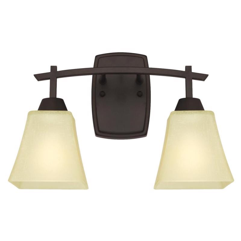 Westinghouse 6307400 Midori 2-Light Oil Rubbed Bronze Wall Sconce
