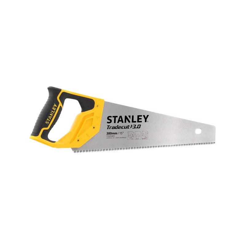 Stanley STHT20348 Tradecut 15 in. Carbon Steel Panel Saw 8 TPI 1 pc