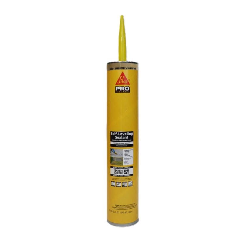 Sika 515282 Sandstone Polyurethane Self-Leveling Concrete Crack Self-Leveling Sealant 29 oz